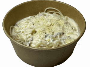 Almuerzo Pasta con Salsa Alfredo